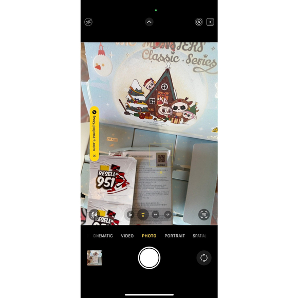 Monsters labubu classic sparkly stars- authentic supply by pop mart - Picture 3 of 6